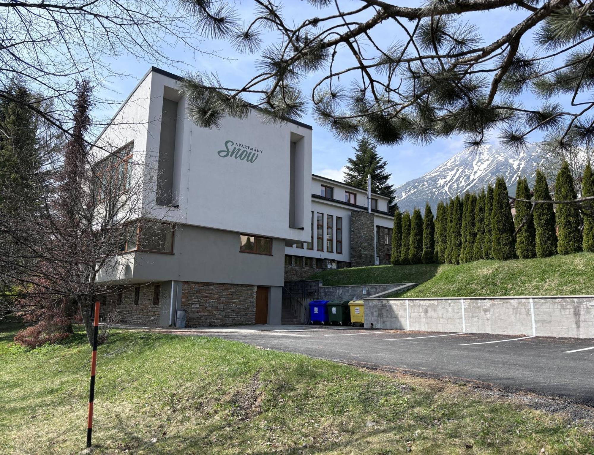 Apartmany Snow V Centre Stareho Smokovca Vysoké Tatry Exteriör bild