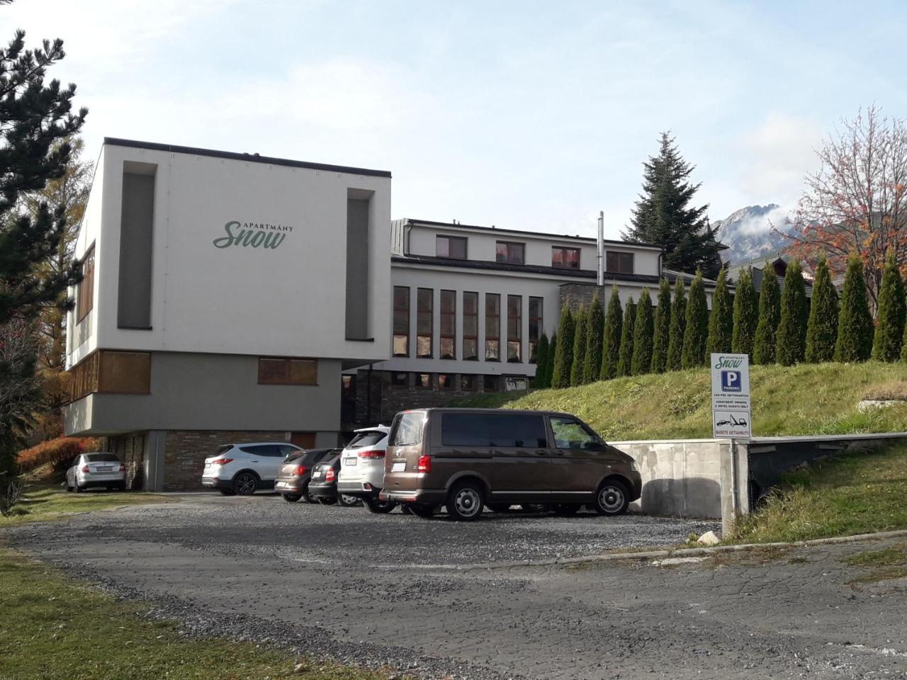 Apartmany Snow V Centre Stareho Smokovca Vysoké Tatry Exteriör bild